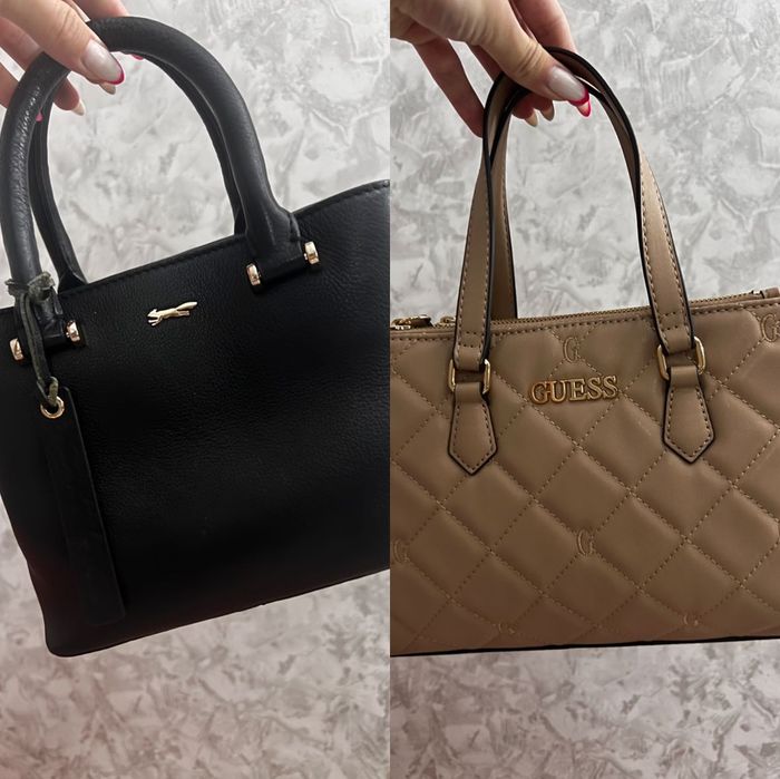 Дамска чанта Guess и Дамска чанта Paul Costelloe от естествена кожа