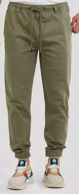 Pantaloni bărbați Fundango Toren Cargo măr 28 (S) olive NOI