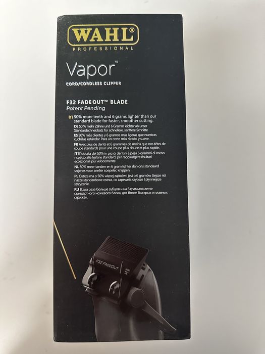 Намалена цена! Wahl Vapor Чисто НОВА професионална машинка
