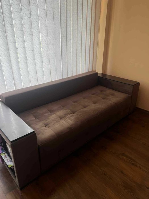 Голям диван + двойно легло