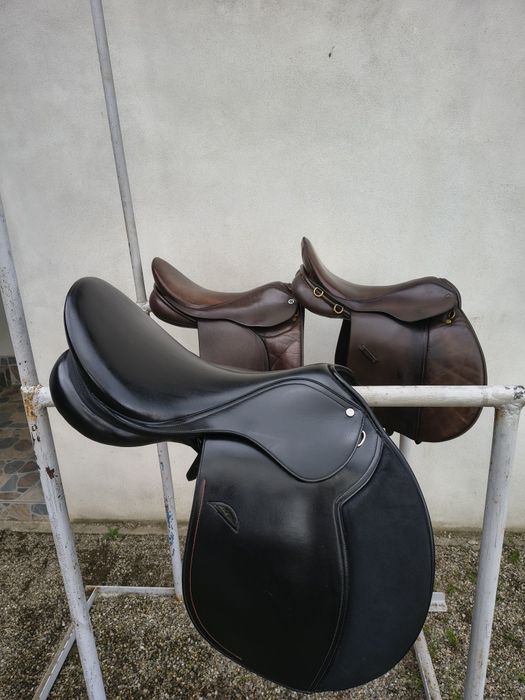 Șa dresaj, frâu, capastru, cizme, toca.