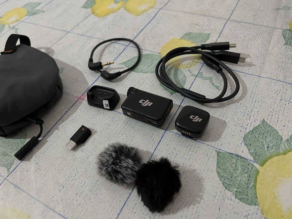 Микрофон DJI Mic Mini 1 TX + 1 RX Type-C черный