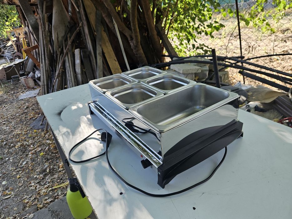 Топло Бен Мари със сух нагревател отдолу със 1бр. гастронорм 1/3 -10см