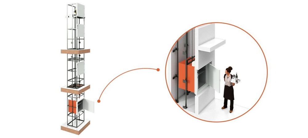 Ресторан учун лифт, Restoran uchun lift