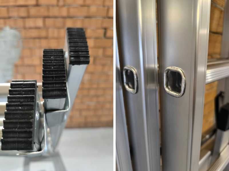 Стълба алуминиева трираменна 3х7 4.76м 150кг