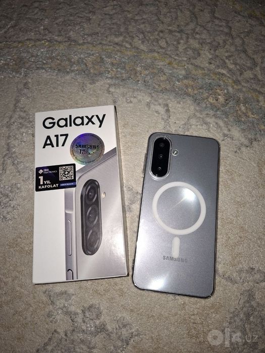 Samsung a17 янги бир кун ишлаган.