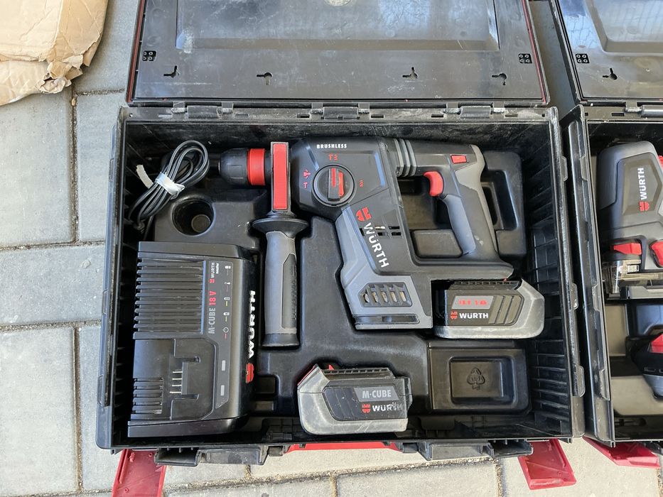Vind set complet 3buc wurth AFS,ABH,APS 18 Compact  2024 toate 5ah