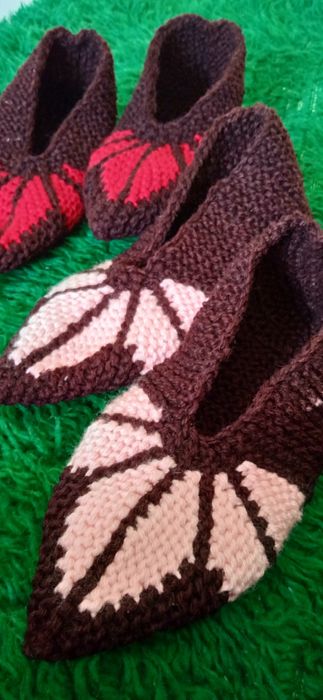 Вълнени чорапи и вълнени терлички