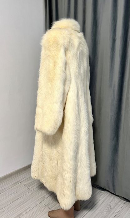 Blană naturală vulpe polară