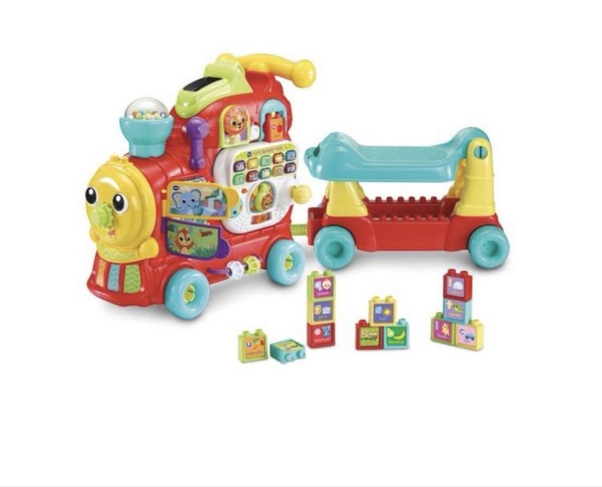 Детска играчка 4 в 1 Vtech - Интерактивен влак (английски език)