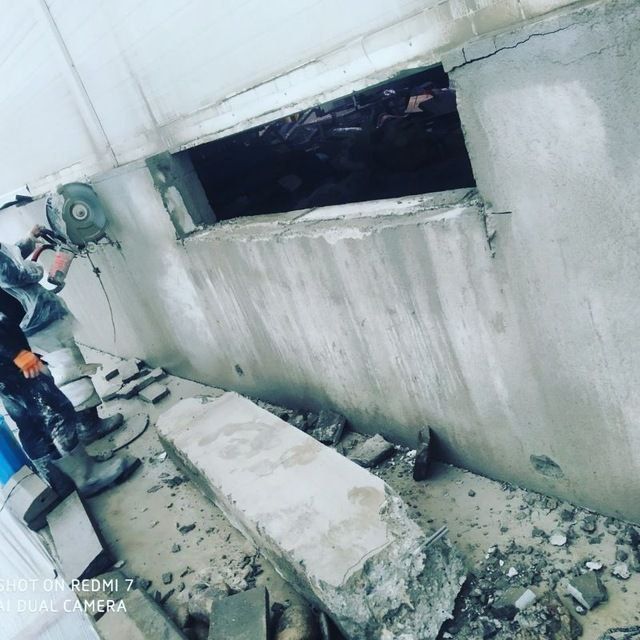 Beton kesish teshish