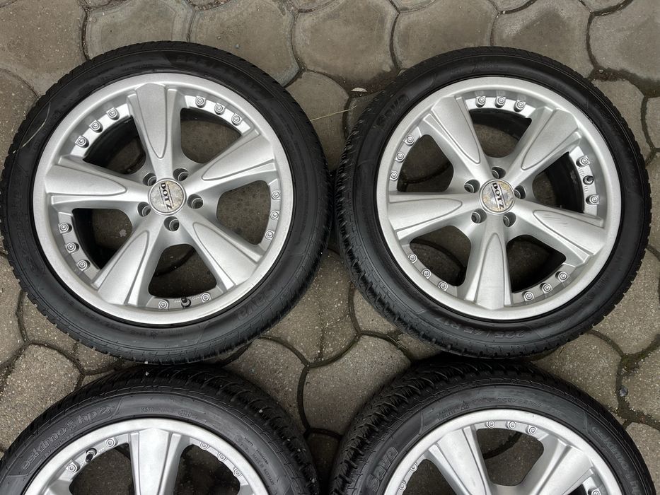 Jante aliaj 5x100mm, 225/45 R17 VW Golf 4 Bora, Subaru, Toyota, Audi TT, Seat Leon Toledo Skoda Octavia 1