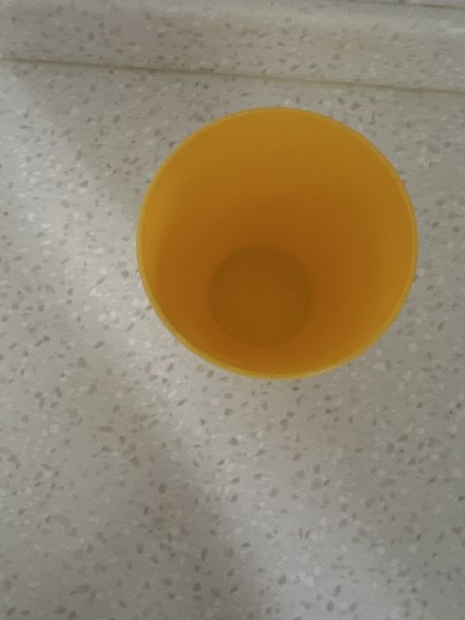 Желтые стаканчики, 12 шт