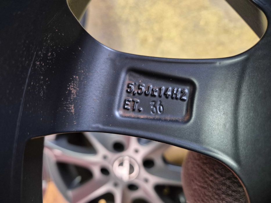 Jante Aliaj 4x100 14'' Mazda Kia Hyundai Toyota Skoda VW 5.5J ET 36