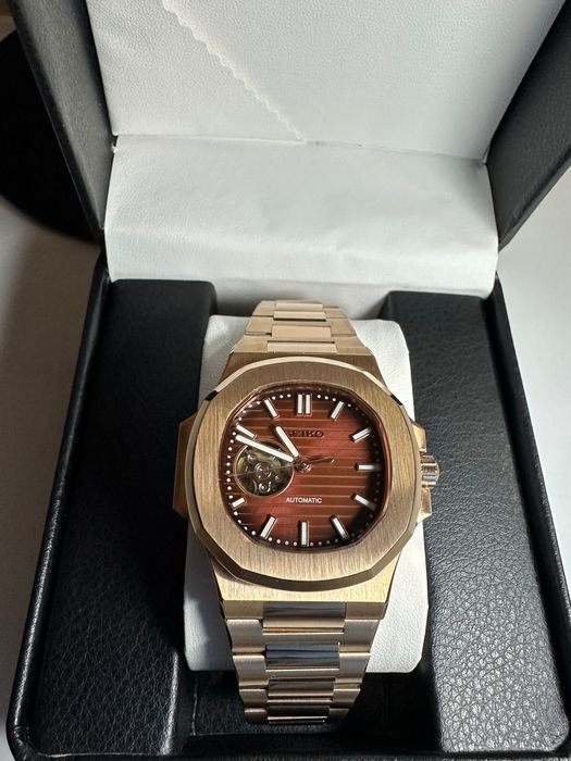 Seiko MOD Nautilus Автоматичен часовник с японски механизъм