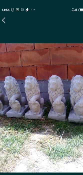 Statuetă, din ciment sau din ipsos