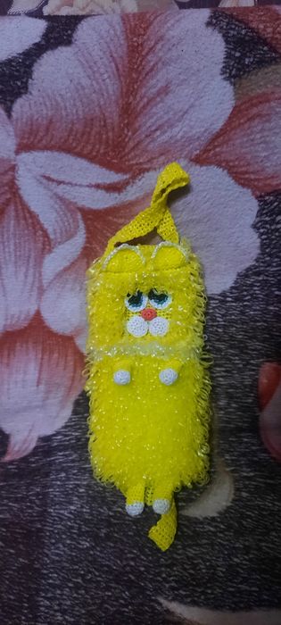 Продаются вязаные мочалки-игрушки, ручная работа