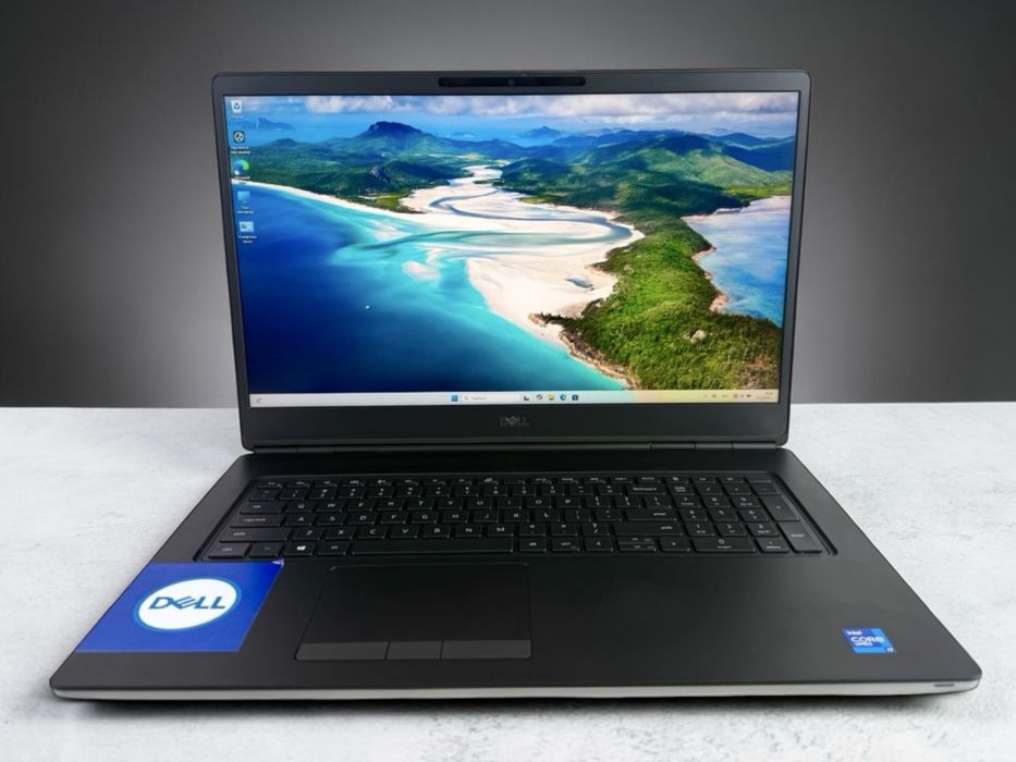 Лаптоп Dell Precision 7760 17,3' FHD i7-11850H 32GB RAM 512GB SSD RTX A4000 Гаранция!