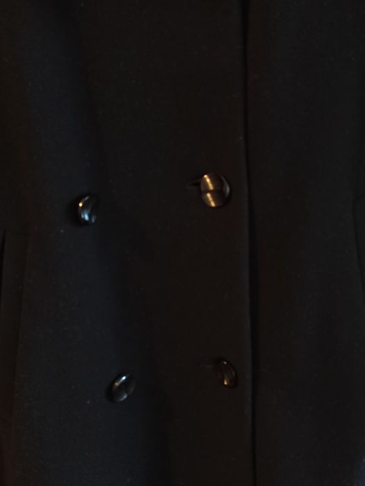 Palton din stofa de lana naturala