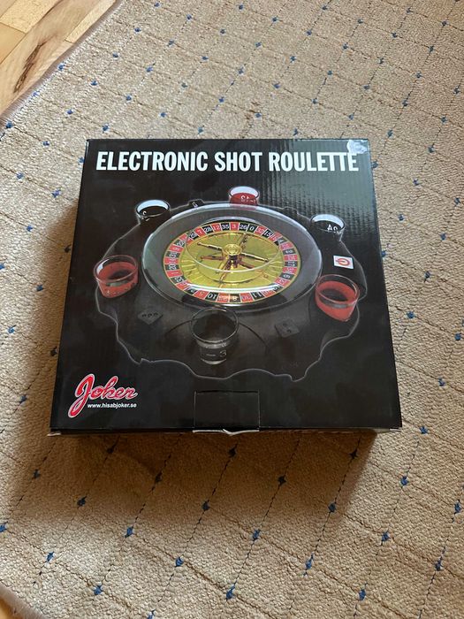 Ruletă electronică cu shot-uri