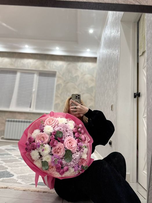 цветы свежие. обьемный