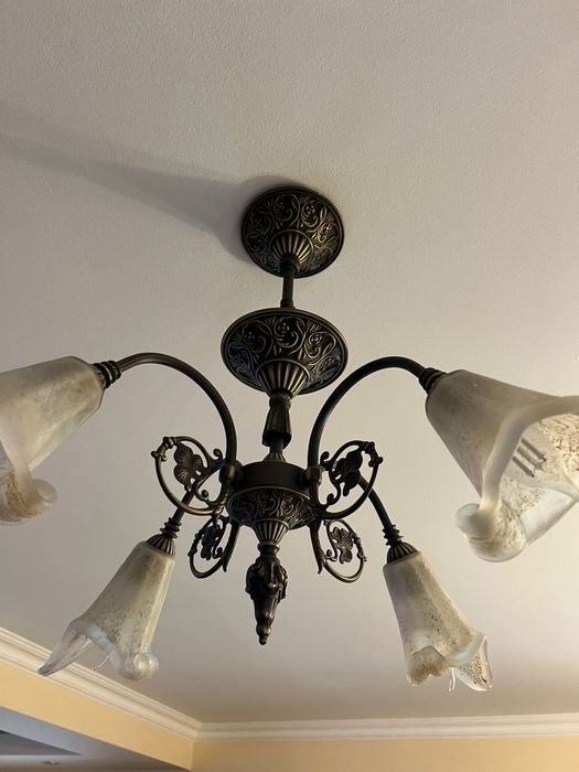 Candelabru cu 4 brațe stil mediteranean Tosca