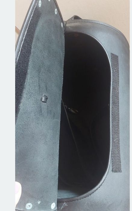 Чанта за мотор кожена