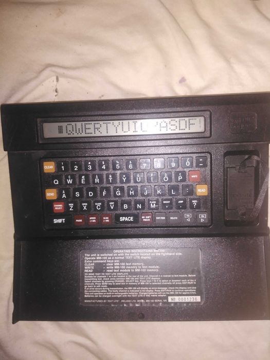 Programator- tastatura panouri publicitare vintage Text Lite MM 100