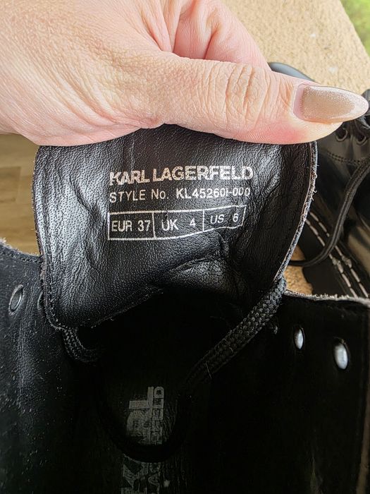 Дамски кубинки/боти Karl Lagerfeld