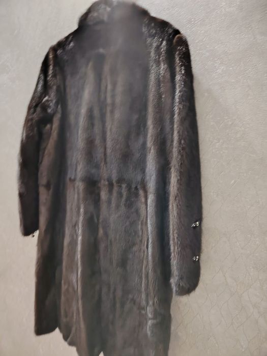 Норковая шуба бу