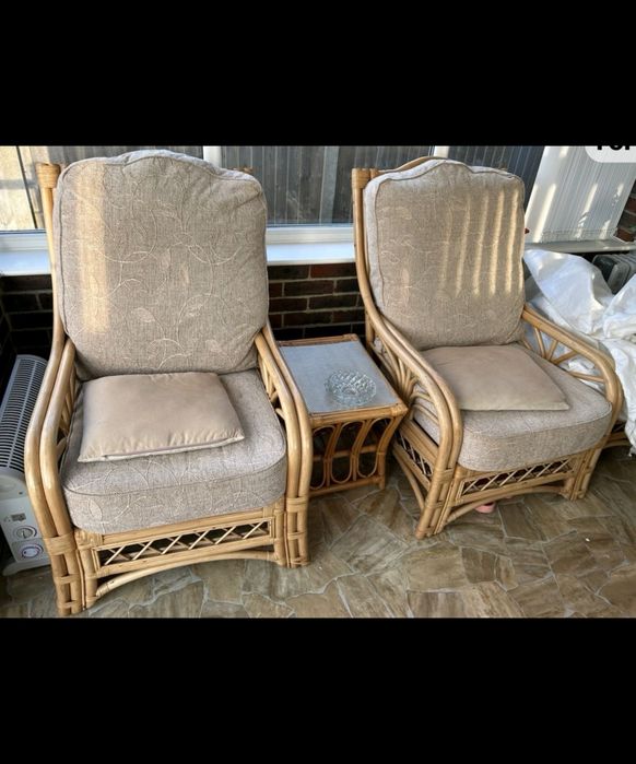 Продавам ратанов комплект за градина / тераса