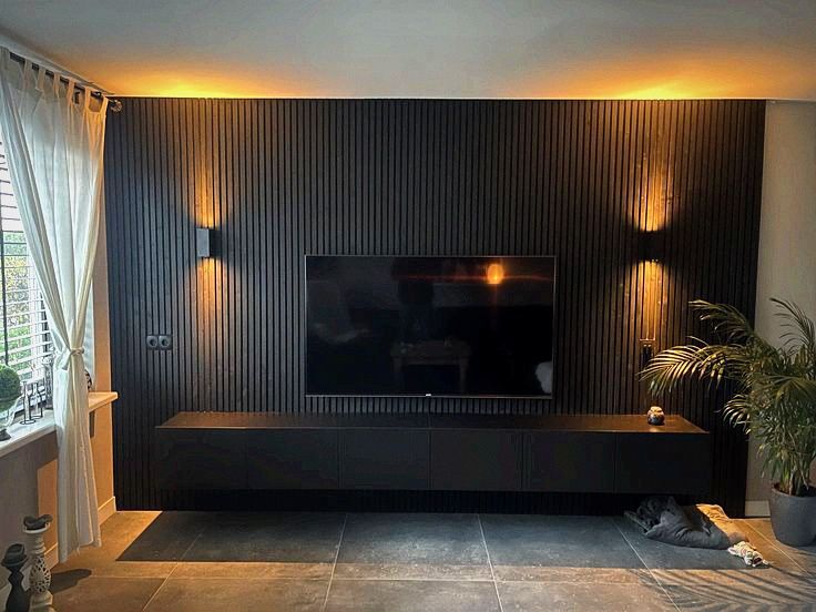 Подвесные потолки Грилято Реечный Армстронг МДФ декор панель (5)