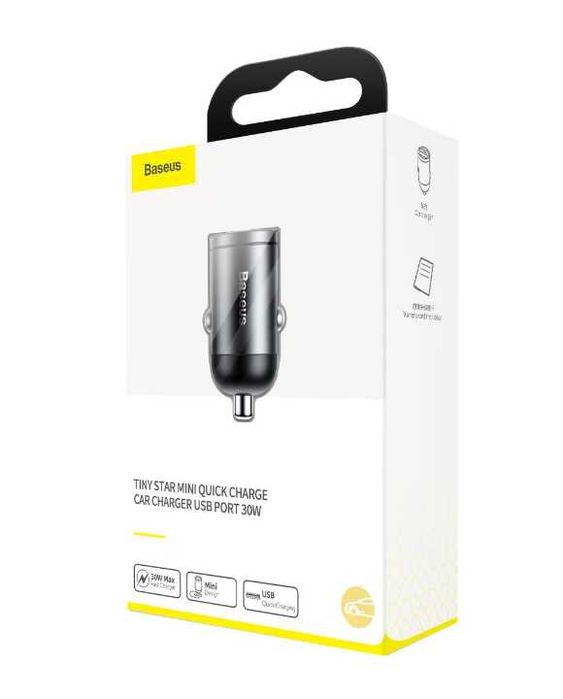 Incarcator auto rapid Baseus , 1xUSB-A, 30W