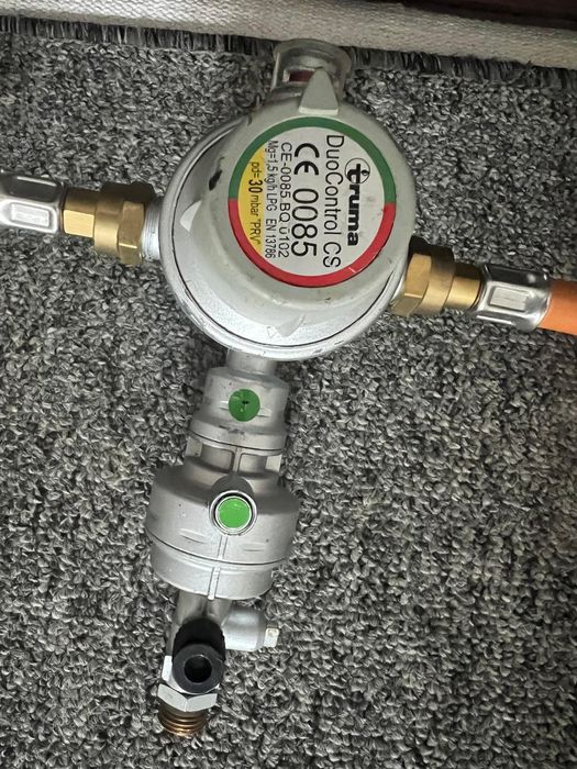 Truma regulator presiune a gazului cu senzor de impact ,Rulote