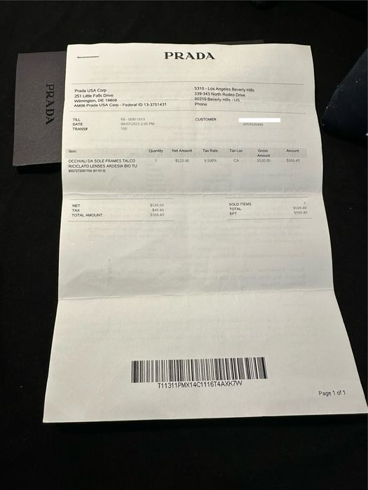 PRADA очки солнцезащитные УНИСЕКС