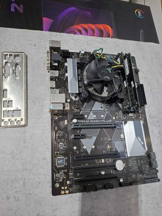 Материнская плата ASUS PRIME B360-PLUS+i5 8400