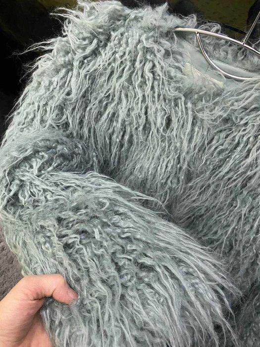 Полушубка H&M, лама ЭКО мех, в S размере