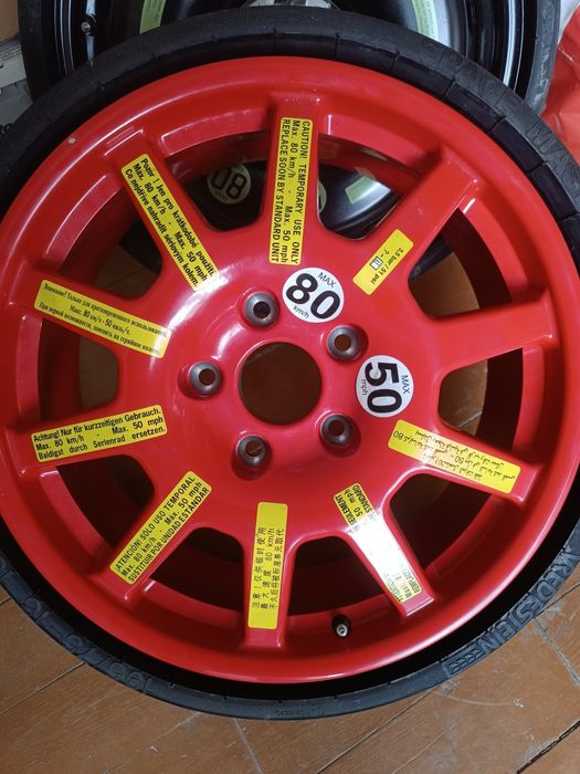 Резервна гума тип патерица