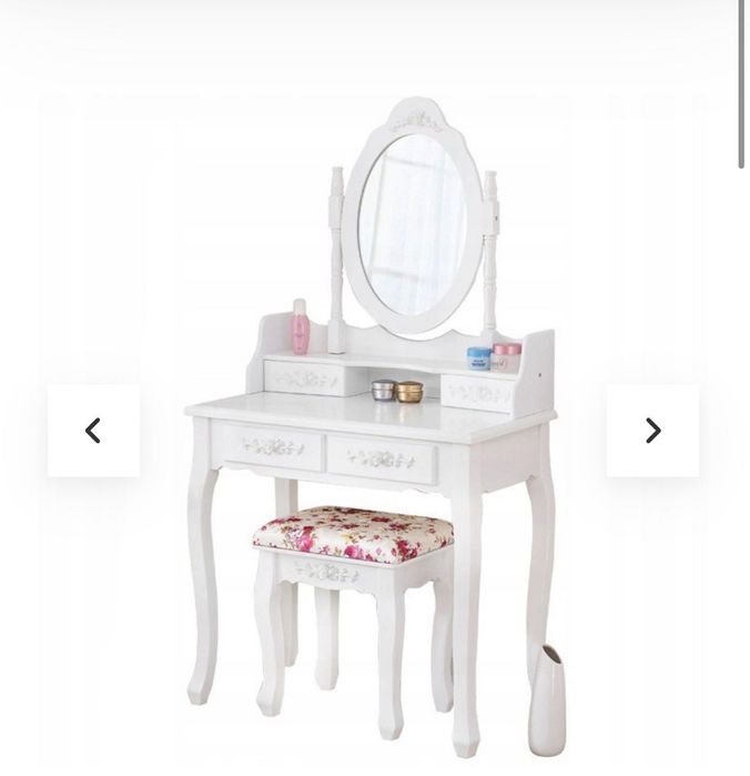 Masuta de machiaj cu scaun