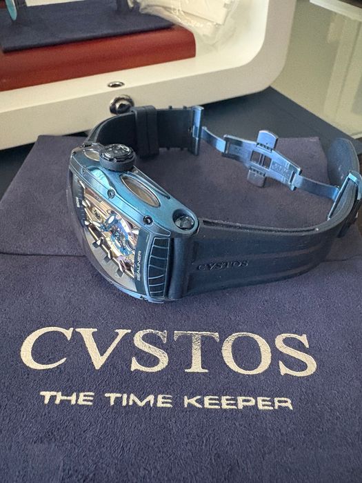 Cvstos Sealiner PS Skyblue Steel 45 mm