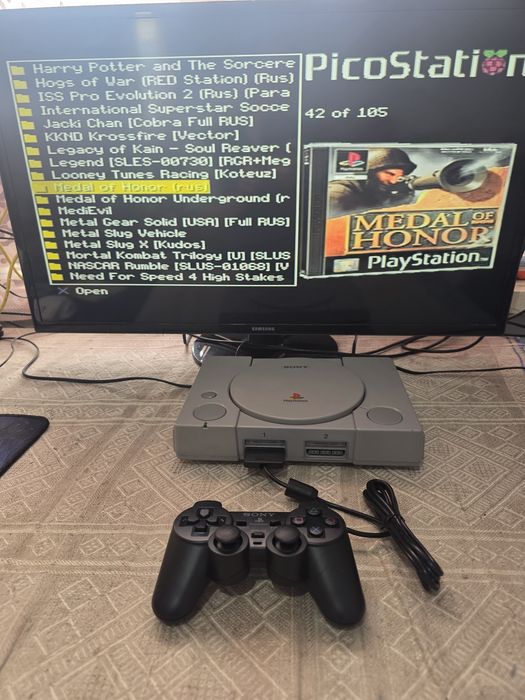 PlayStation 1 Игровая приставка из детства