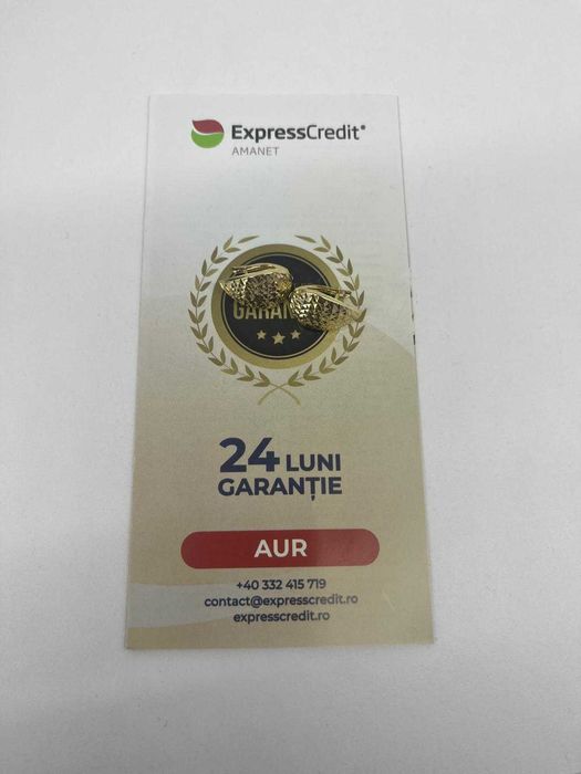 Cercei 14k 1.66g ( Galata B8525 ) Garantie 2 ani!