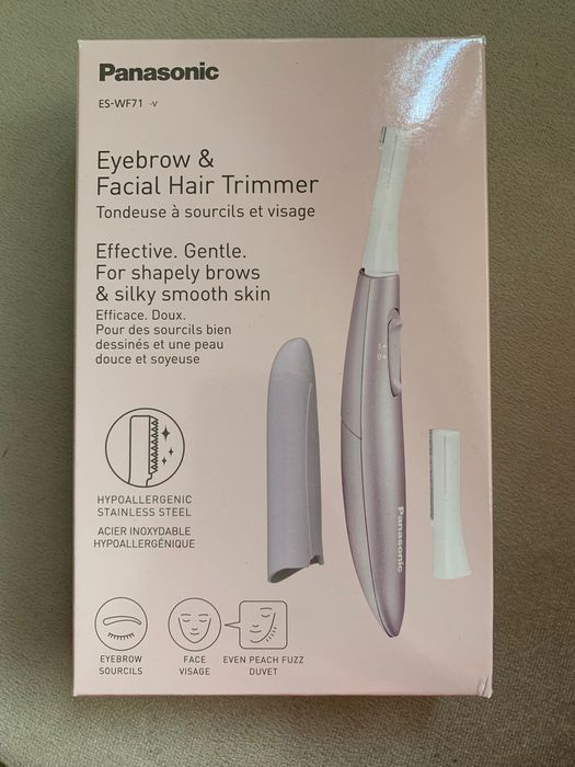 Нов Panasonic тример за вежди – компактен / travel size