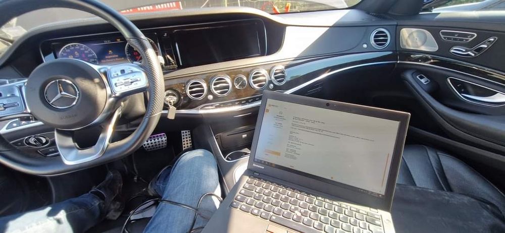 Mercedes Активиране на  ///AMG menu ,Android auto, Apple car play и др