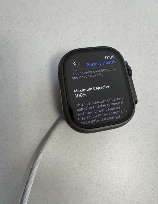 Apple watch Ultra 2 iStyle Гаранция 2г Black Titanium MILANESE TML