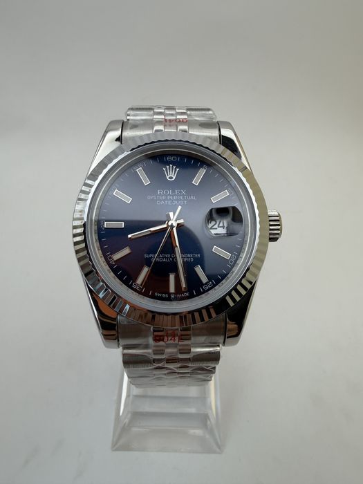 Ceas Rolex Datejust Blue Sunburst 41mm, Nou
