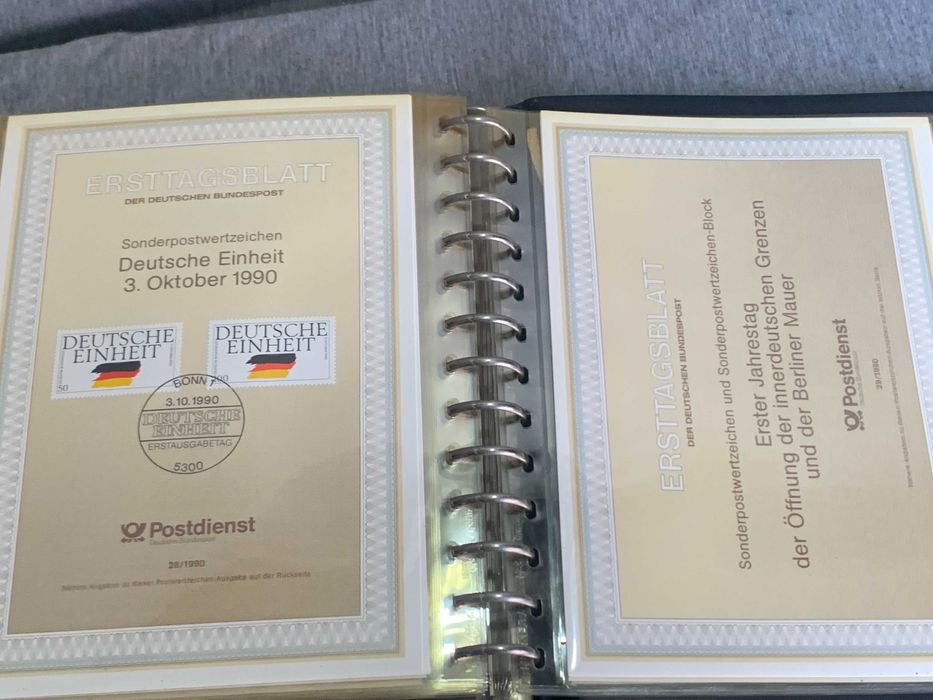 луксозен класьор Германия Първи лист 89-90г