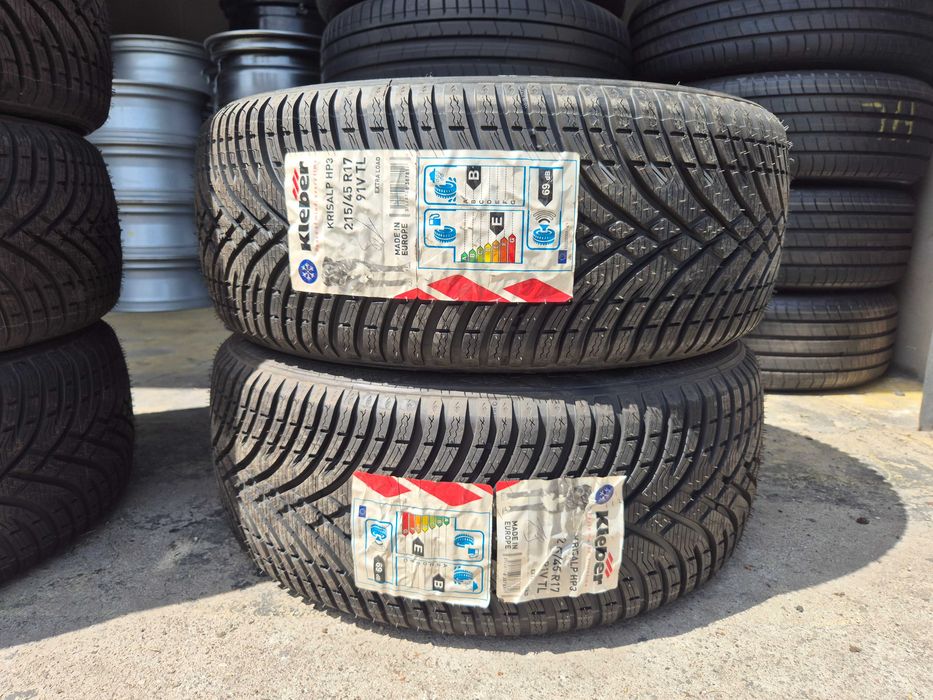 2 Anvelope M+S IARNA - 215/45/17 - KLEBER - NOU - DOT 2019 !