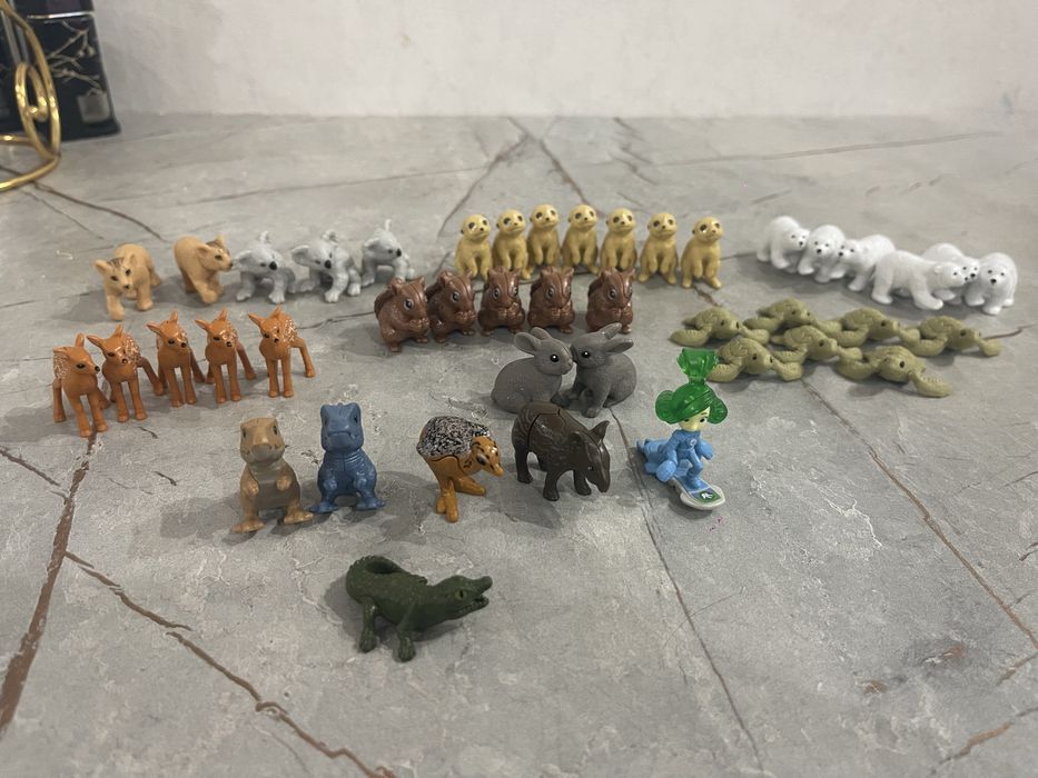Игрушки киндер сюрприз животные