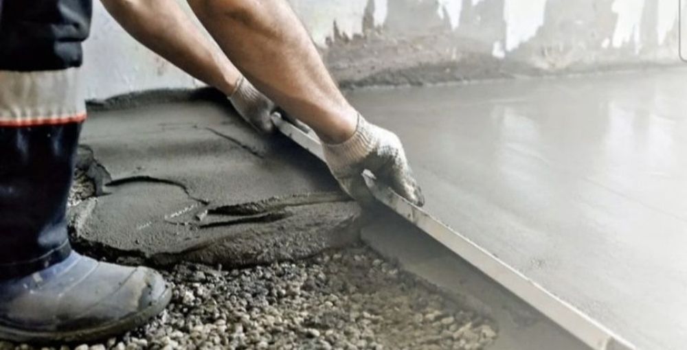 Профессиональная стяжка пола